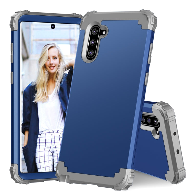 PC+ Silicone Three-piece Anti-drop Protection Case for Galaxy Note10