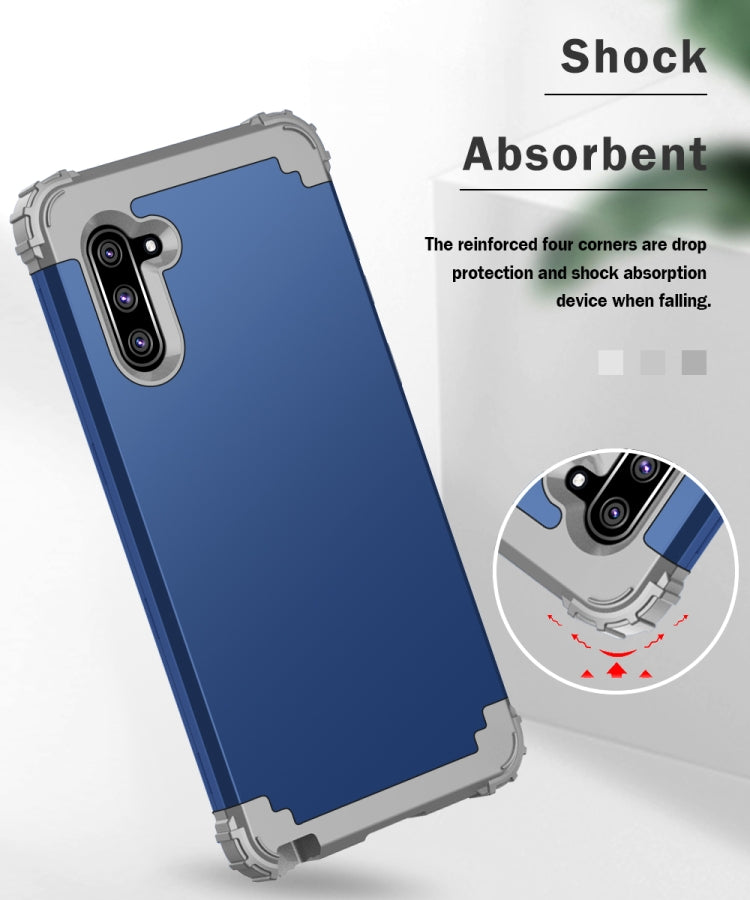PC+ Silicone Three-piece Anti-drop Protection Case for Galaxy Note10