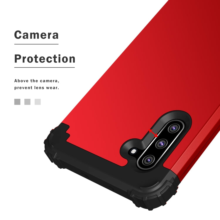 PC+ Silicone Three-piece Anti-drop Protection Case for Galaxy Note10