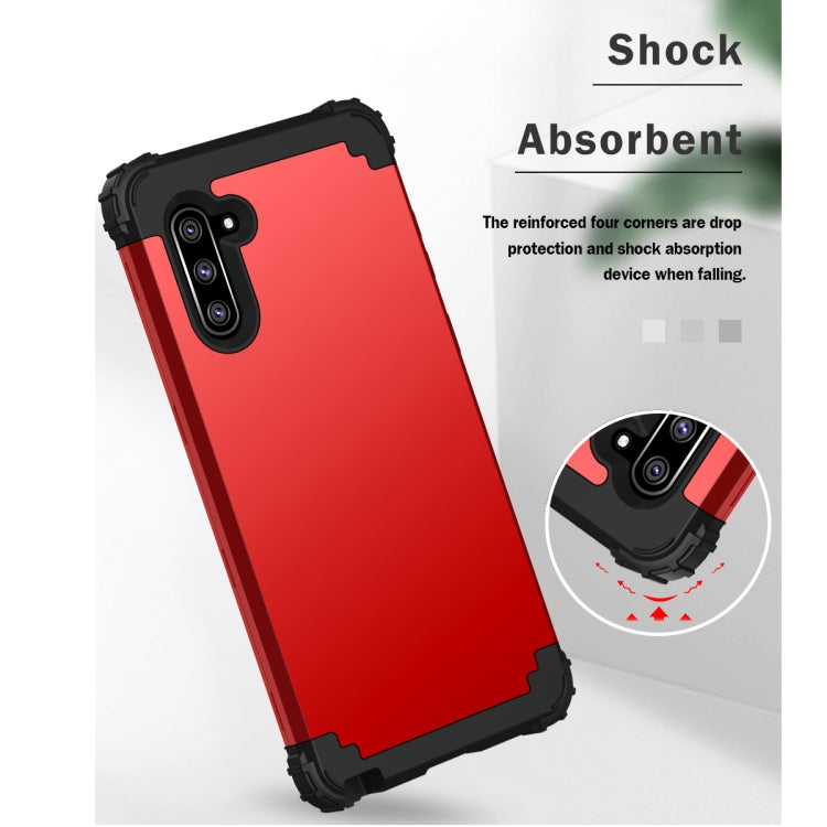 PC+ Silicone Three-piece Anti-drop Protection Case for Galaxy Note10