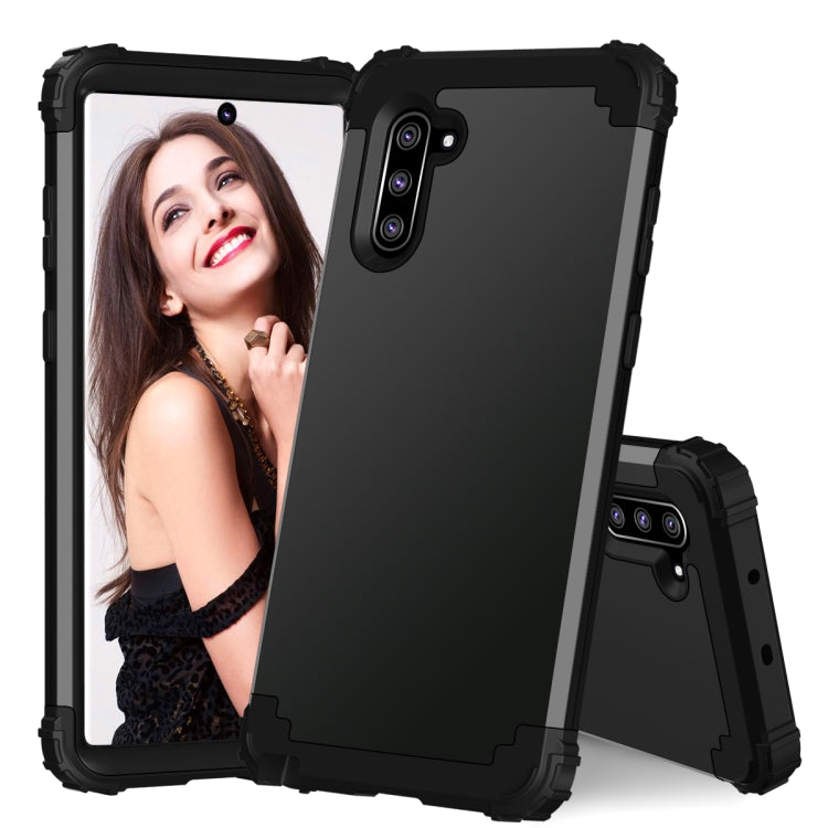 PC+ Silicone Three-piece Anti-drop Protection Case for Galaxy Note10