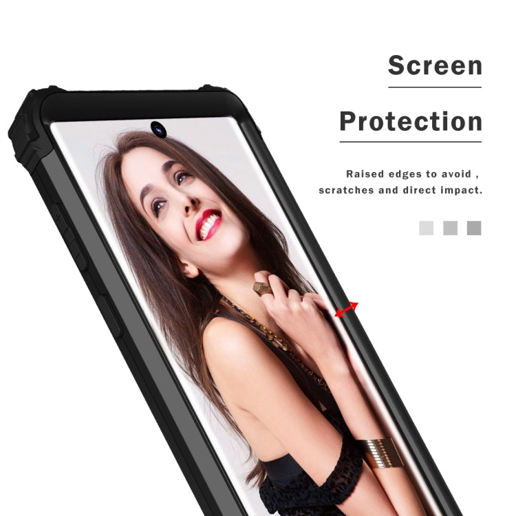 PC+ Silicone Three-piece Anti-drop Protection Case for Galaxy Note10