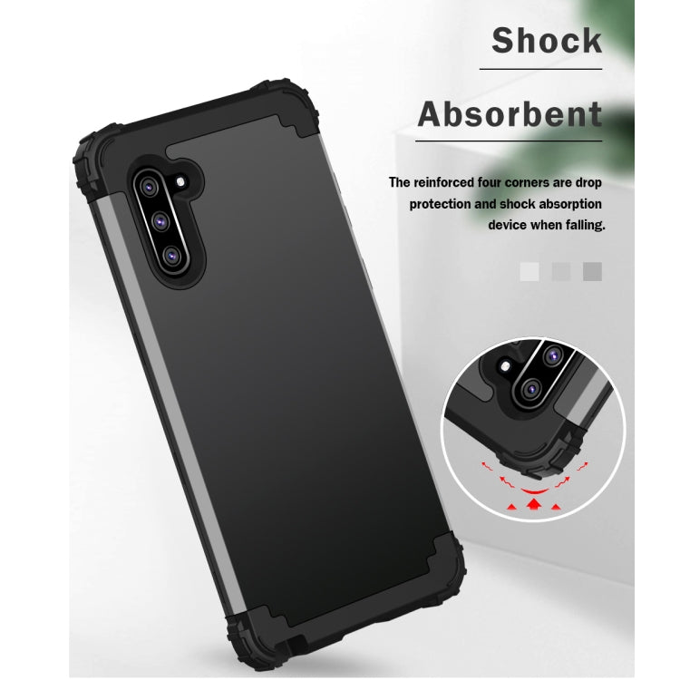 PC+ Silicone Three-piece Anti-drop Protection Case for Galaxy Note10