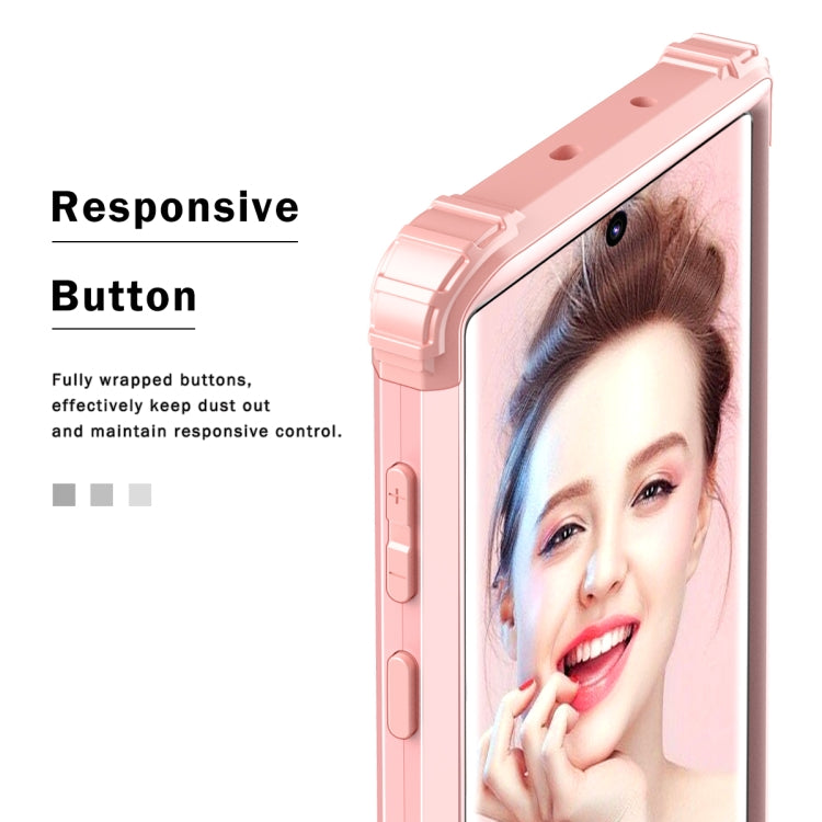 PC+ Silicone Three-piece Anti-drop Protection Case for Galaxy Note10