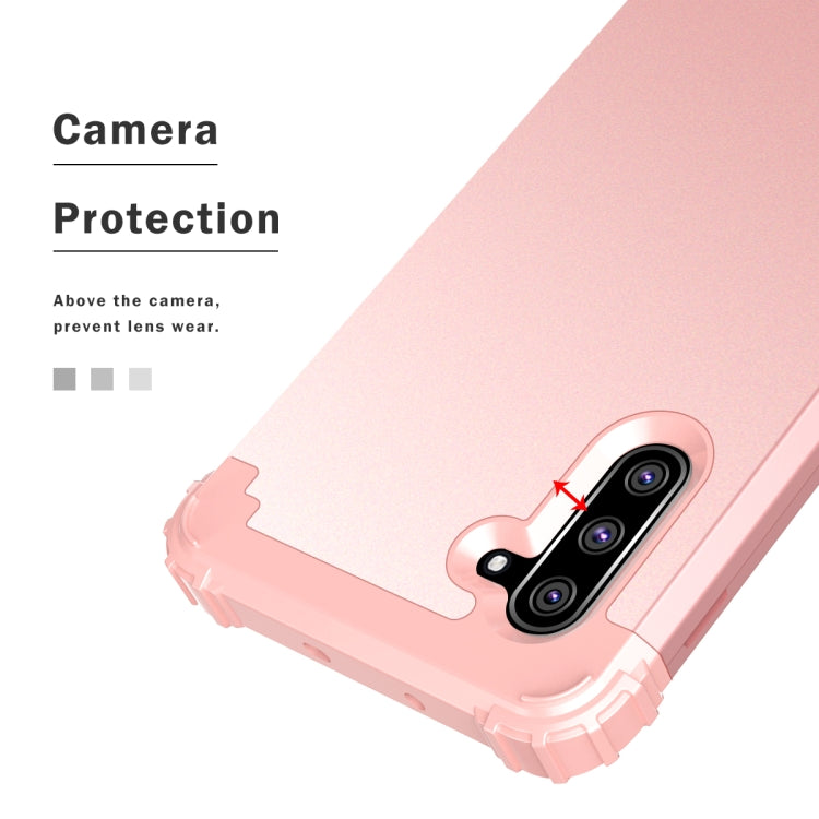 PC+ Silicone Three-piece Anti-drop Protection Case for Galaxy Note10