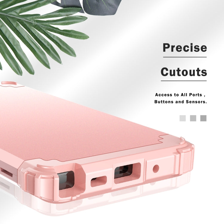 PC+ Silicone Three-piece Anti-drop Protection Case for Galaxy Note10