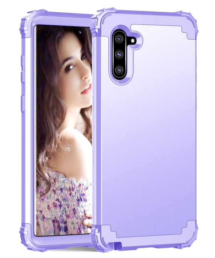 PC+ Silicone Three-piece Anti-drop Protection Case for Galaxy Note10