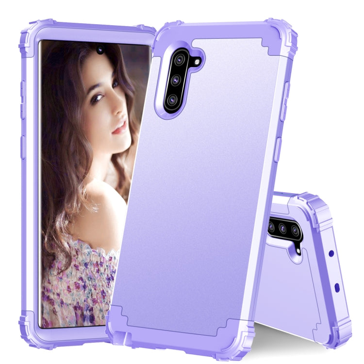 PC+ Silicone Three-piece Anti-drop Protection Case for Galaxy Note10