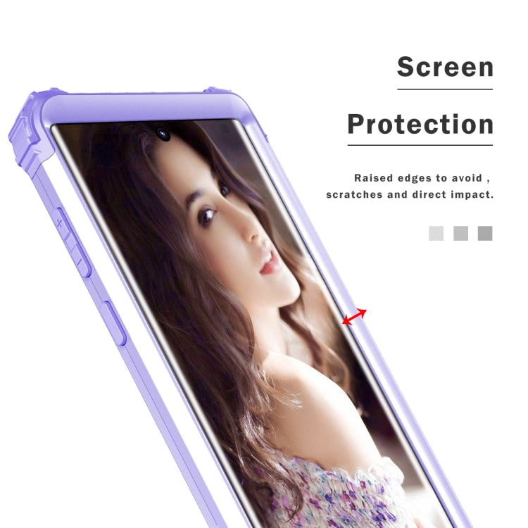 PC+ Silicone Three-piece Anti-drop Protection Case for Galaxy Note10