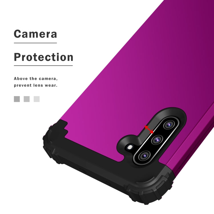 PC+ Silicone Three-piece Anti-drop Protection Case for Galaxy Note10