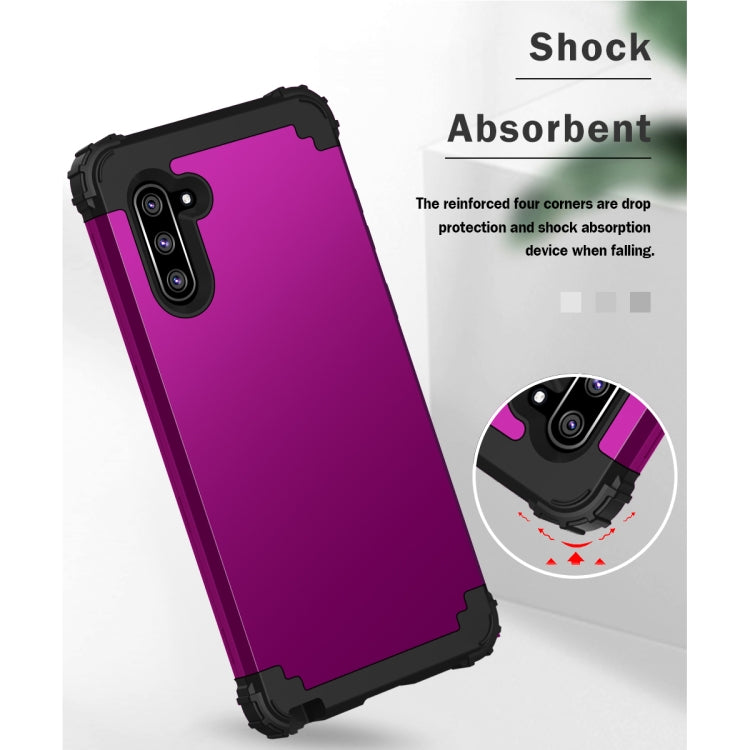 PC+ Silicone Three-piece Anti-drop Protection Case for Galaxy Note10