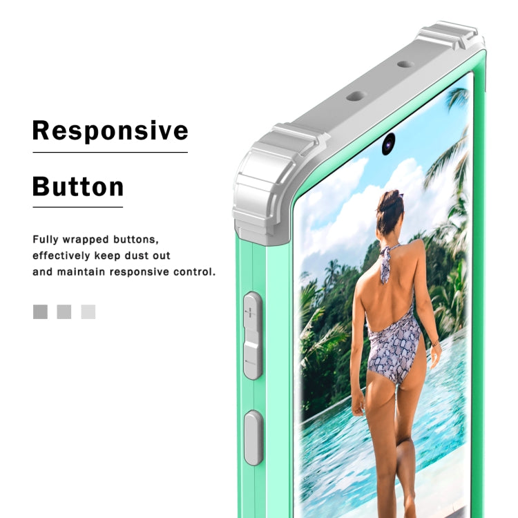 PC+ Silicone Three-piece Anti-drop Protection Case for Galaxy Note10+