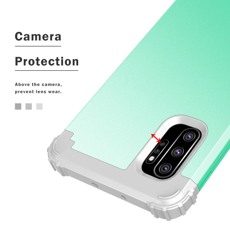 PC+ Silicone Three-piece Anti-drop Protection Case for Galaxy Note10+