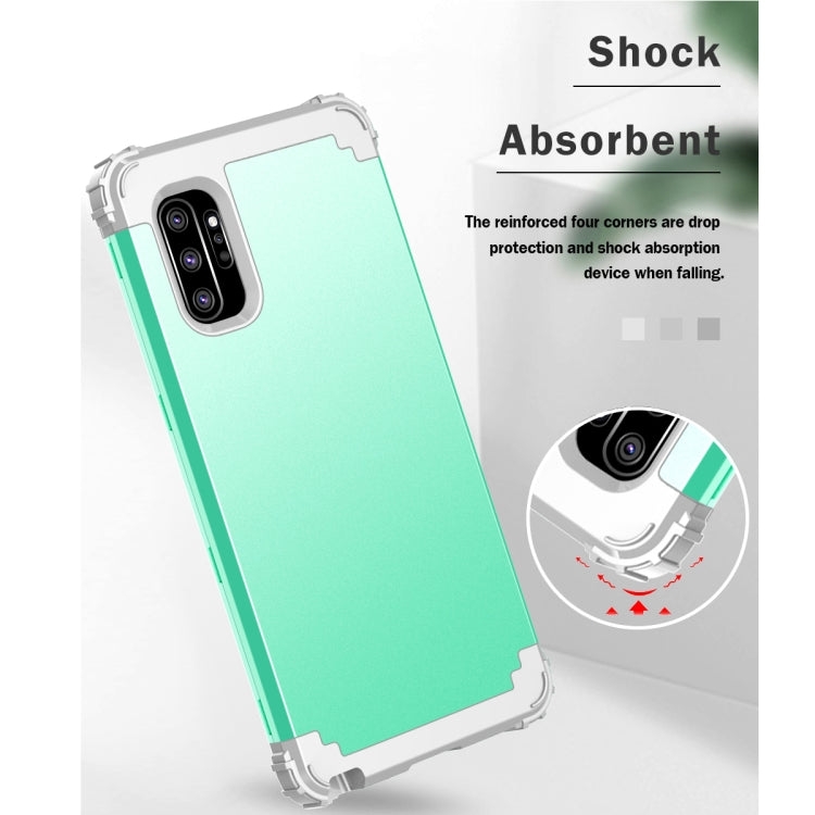PC+ Silicone Three-piece Anti-drop Protection Case for Galaxy Note10+