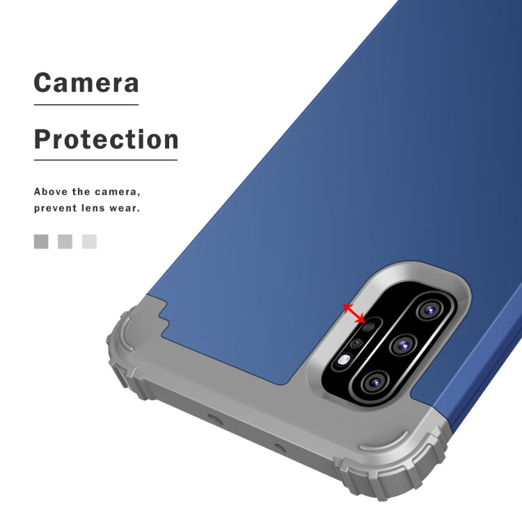 PC+ Silicone Three-piece Anti-drop Protection Case for Galaxy Note10+