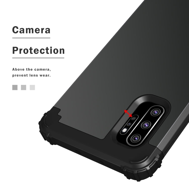 PC+ Silicone Three-piece Anti-drop Protection Case for Galaxy Note10+