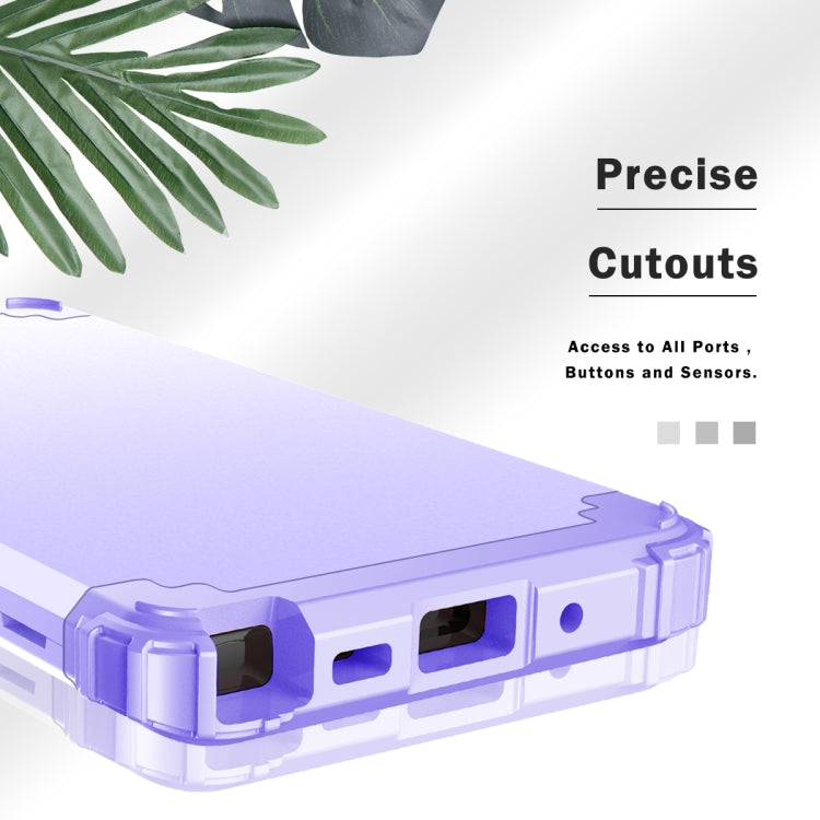 PC+ Silicone Three-piece Anti-drop Protection Case for Galaxy Note10+