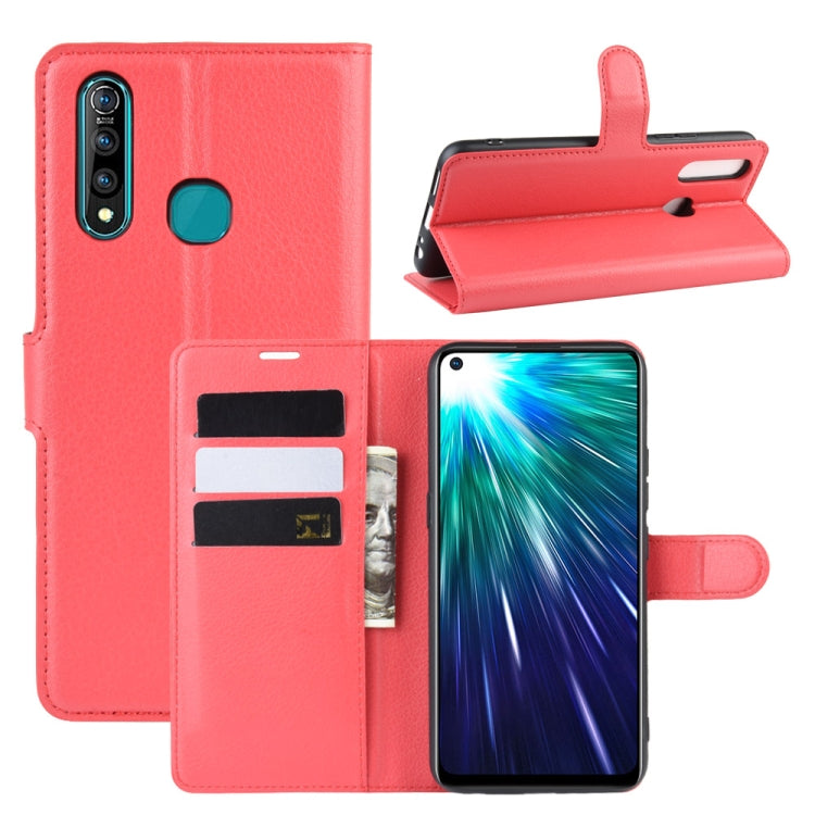 Litchi Texture Horizontal Flip Leather Case for VIVO Z5X/Z1 Pro, with Wallet & Holder & Card Slots