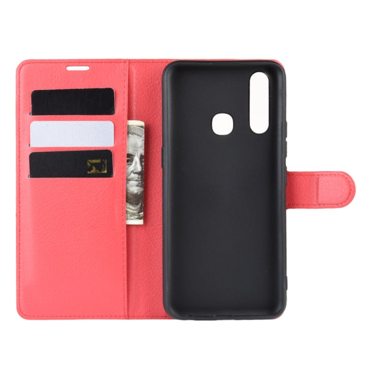 Litchi Texture Horizontal Flip Leather Case for VIVO Z5X/Z1 Pro, with Wallet & Holder & Card Slots