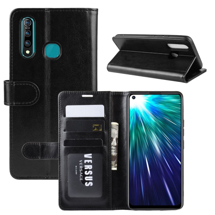 R64 Texture Single Fold Horizontal Flip Leather Case for VIVO Z5X / Z1 Pro, with Holder & Card Slots & Wallet
