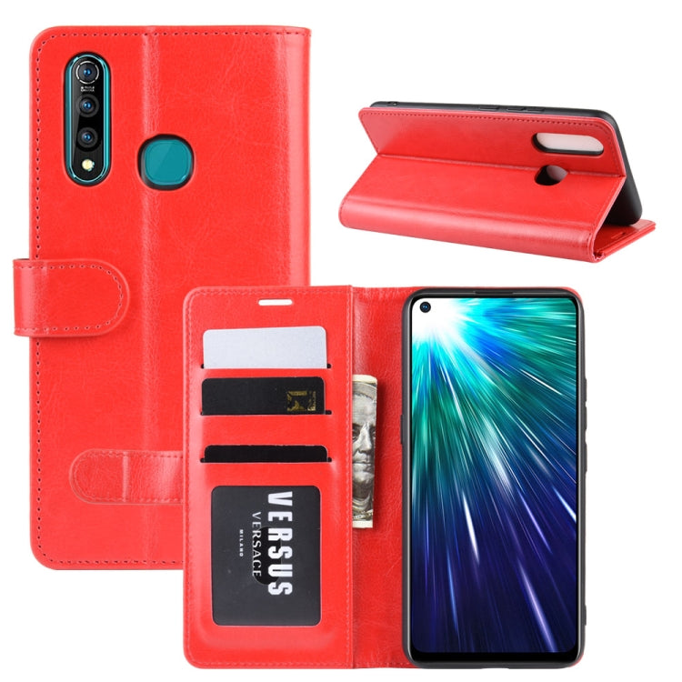 R64 Texture Single Fold Horizontal Flip Leather Case for VIVO Z5X / Z1 Pro, with Holder & Card Slots & Wallet