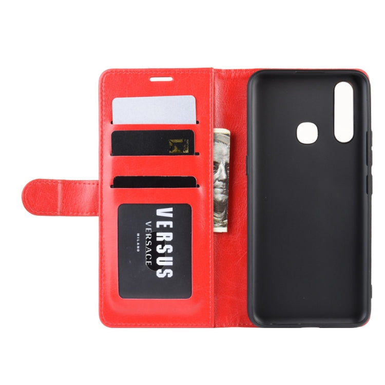 R64 Texture Single Fold Horizontal Flip Leather Case for VIVO Z5X / Z1 Pro, with Holder & Card Slots & Wallet