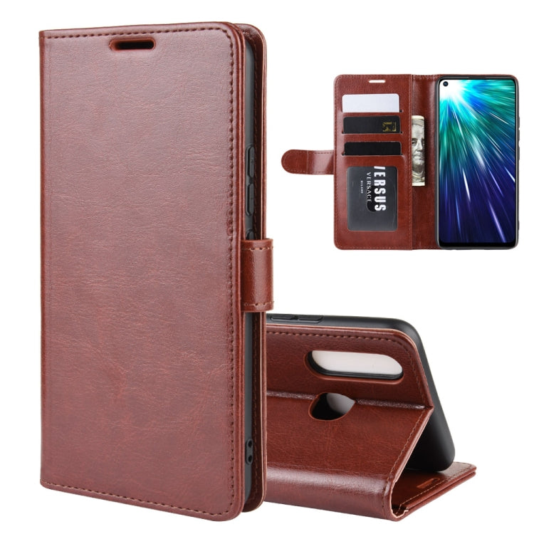 R64 Texture Single Fold Horizontal Flip Leather Case for VIVO Z5X / Z1 Pro, with Holder & Card Slots & Wallet
