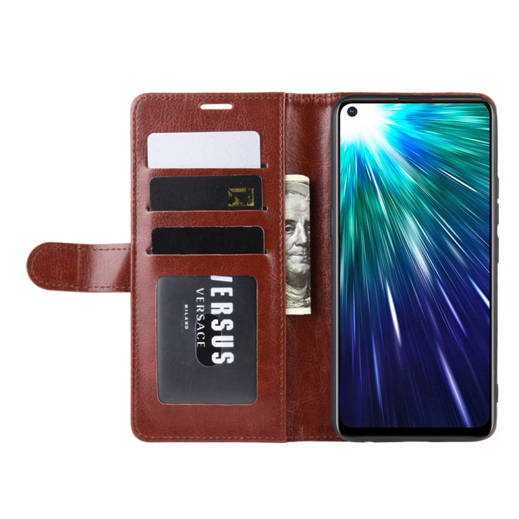 R64 Texture Single Fold Horizontal Flip Leather Case for VIVO Z5X / Z1 Pro, with Holder & Card Slots & Wallet