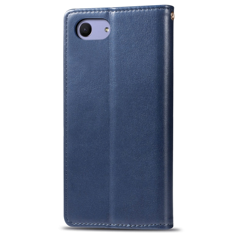 Retro Solid Color Leather Buckle Mobile Phone Protection Leather Case with Lanyard & Photo Frame & Card Slot & Wallet & Bracket Function for Sony Xperia XZ4 Compact / Xperia XZ4 Mini