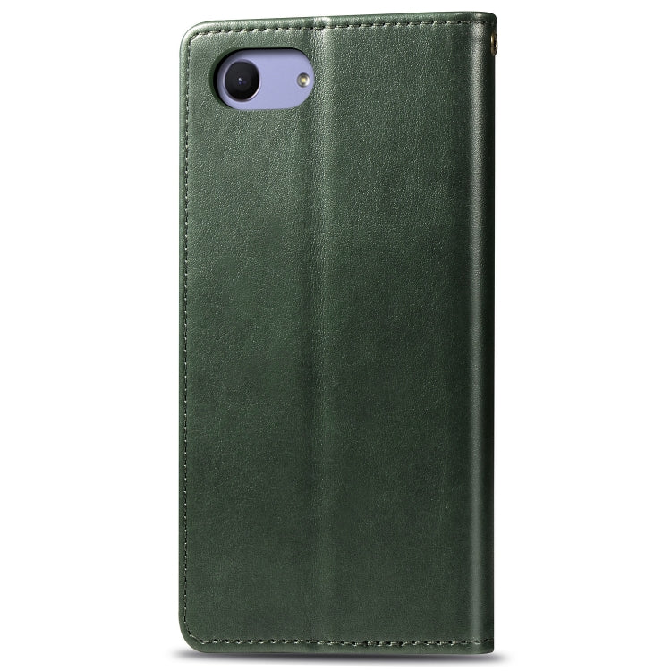 Retro Solid Color Leather Buckle Mobile Phone Protection Leather Case with Lanyard & Photo Frame & Card Slot & Wallet & Bracket Function for Sony Xperia XZ4 Compact / Xperia XZ4 Mini