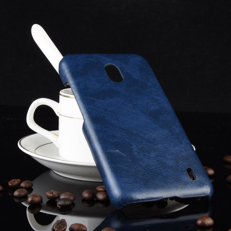 Shockproof Litchi Texture PC + PU Case For Nokia 2.2