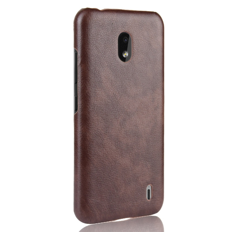 Shockproof Litchi Texture PC + PU Case For Nokia 2.2