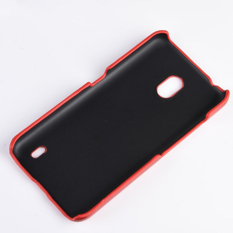 Shockproof Litchi Texture PC + PU Case For Nokia 2.2