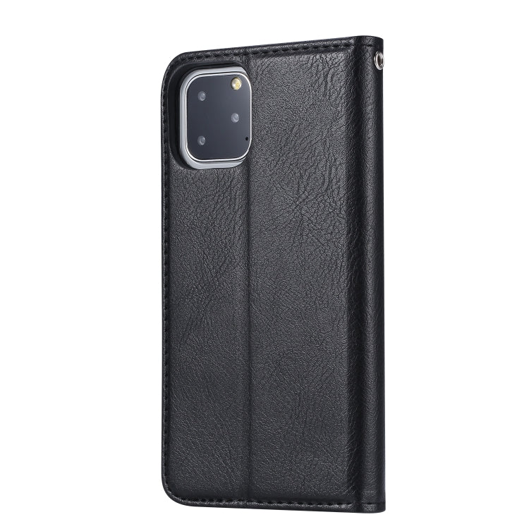 For iPhone 11 Pro Knead Skin Texture Horizontal Flip Leather Case , with Photo Frame & Holder & Card Slots & Wallet