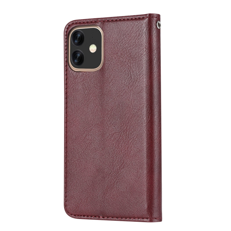 For iPhone 11 Knead Skin Texture Horizontal Flip Leather Case  , with Photo Frame & Holder & Card Slots & Wallet
