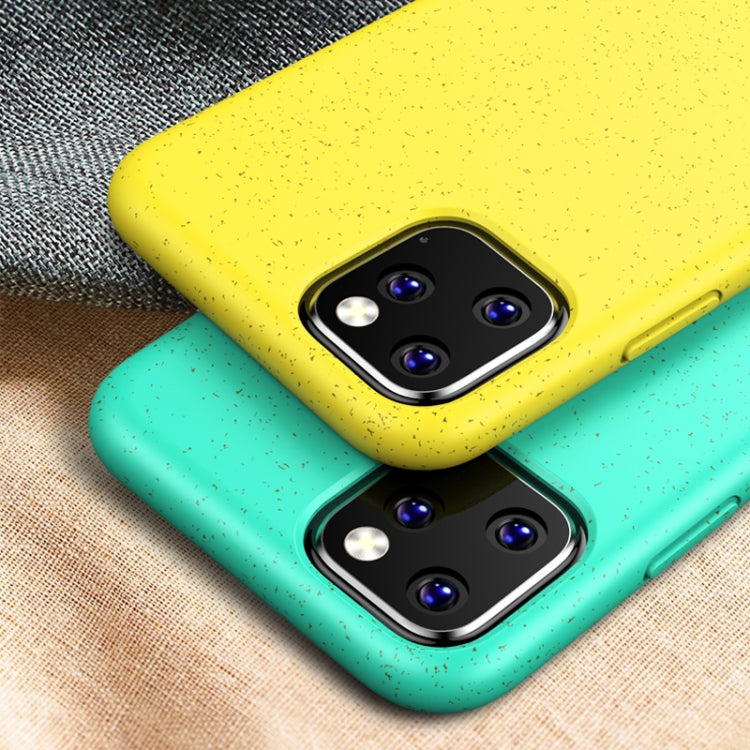 For iPhone 11 Pro Max Starry Series Shockproof Straw Material + TPU Protective Case
