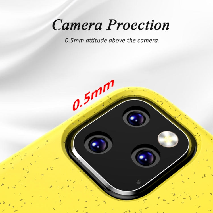 For iPhone 11 Pro Max Starry Series Shockproof Straw Material + TPU Protective Case