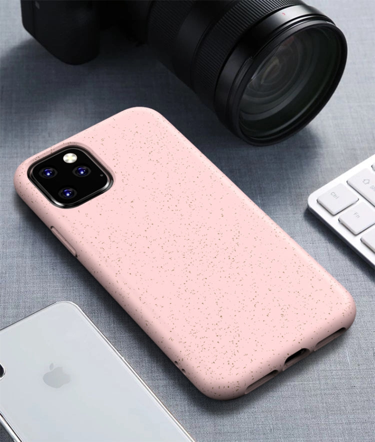 For iPhone 11 Pro Max Starry Series Shockproof Straw Material + TPU Protective Case for iPhone 11 Pro