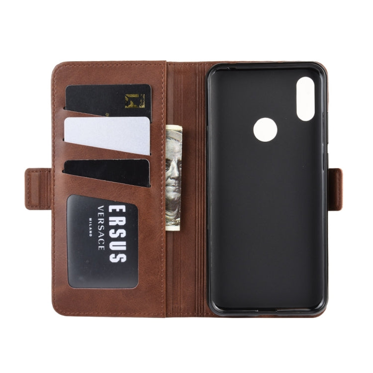 Wallet Stand Leather Cell Phone Case for Huawei Y6 2019ï¼Œwith Wallet & Holder & Card Slots