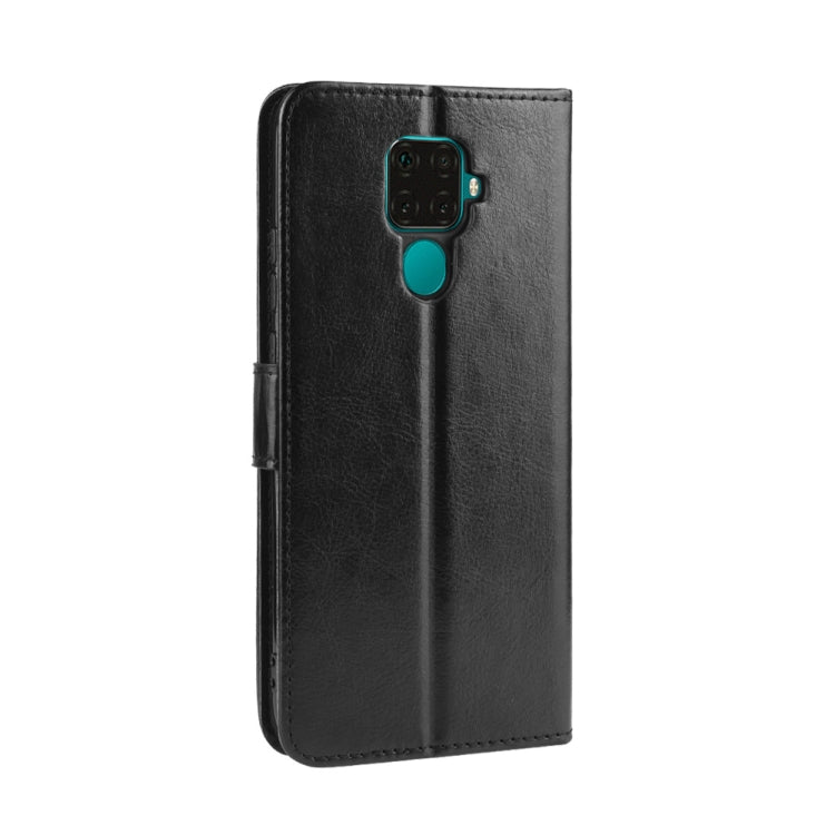 Retro Crazy Horse Texture Horizontal Flip Leather Case for Huawei Nova 5i Pro/Mate 30 Lite , with Holder & Card Slots & Photo Frame