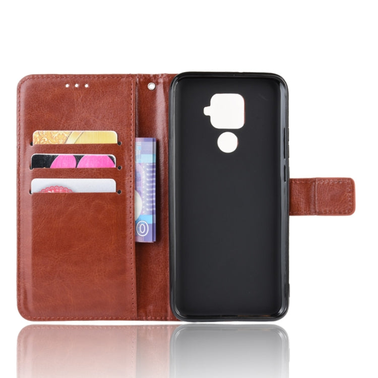 Retro Crazy Horse Texture Horizontal Flip Leather Case for Huawei Nova 5i Pro/Mate 30 Lite , with Holder & Card Slots & Photo Frame