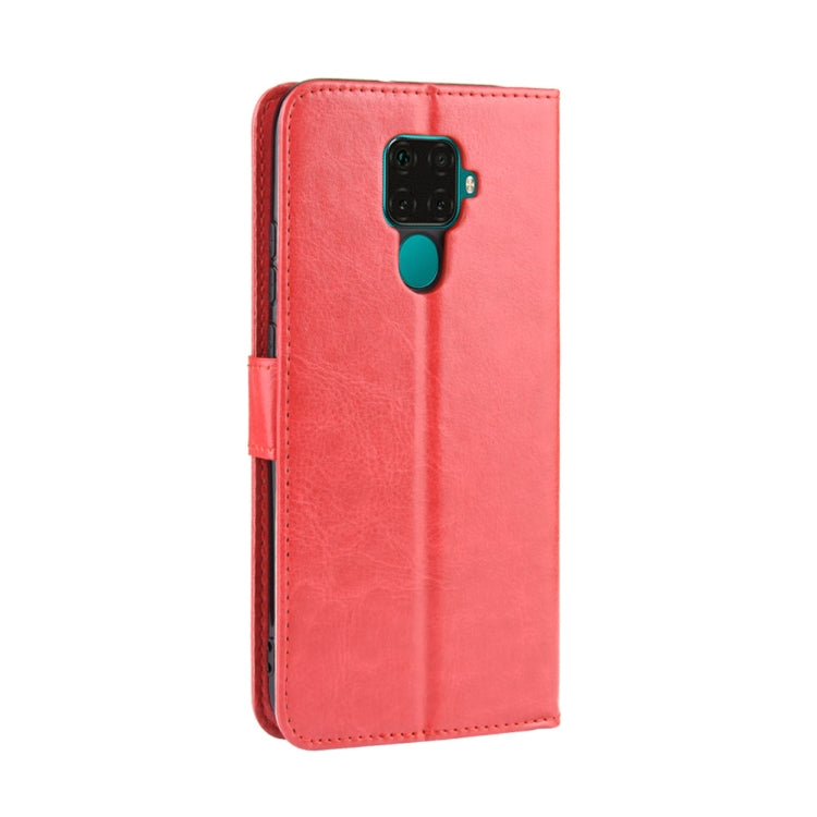 Retro Crazy Horse Texture Horizontal Flip Leather Case for Huawei Nova 5i Pro/Mate 30 Lite , with Holder & Card Slots & Photo Frame