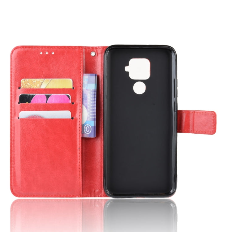 Retro Crazy Horse Texture Horizontal Flip Leather Case for Huawei Nova 5i Pro/Mate 30 Lite , with Holder & Card Slots & Photo Frame