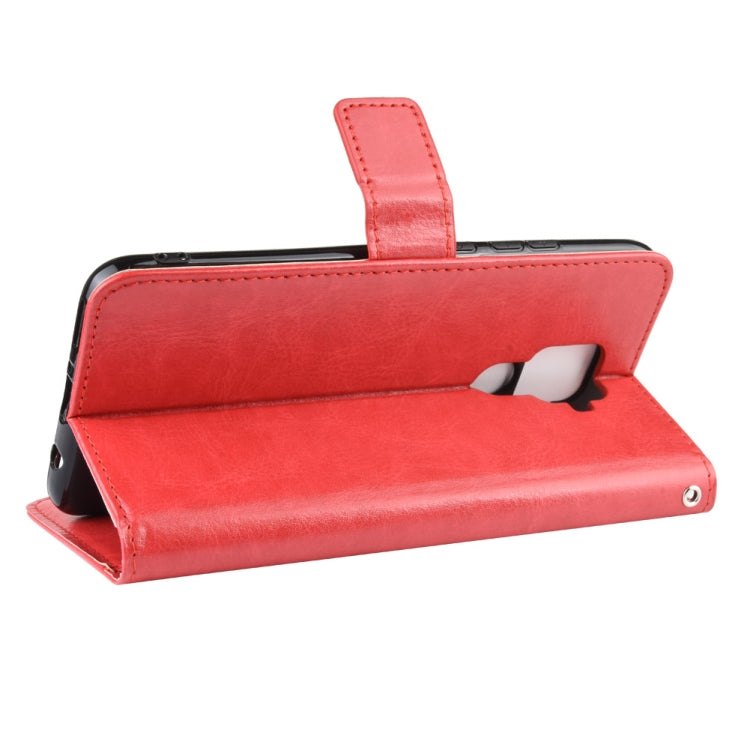 Retro Crazy Horse Texture Horizontal Flip Leather Case for Huawei Nova 5i Pro/Mate 30 Lite , with Holder & Card Slots & Photo Frame