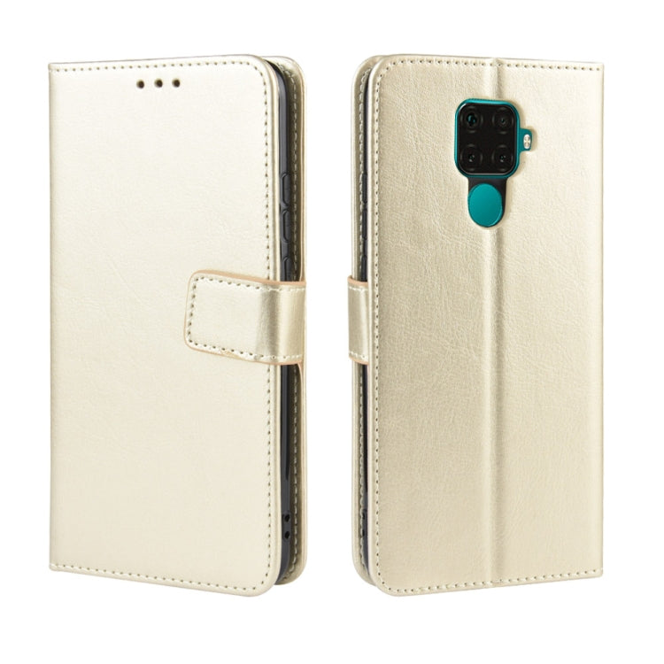 Retro Crazy Horse Texture Horizontal Flip Leather Case for Huawei Nova 5i Pro/Mate 30 Lite , with Holder & Card Slots & Photo Frame