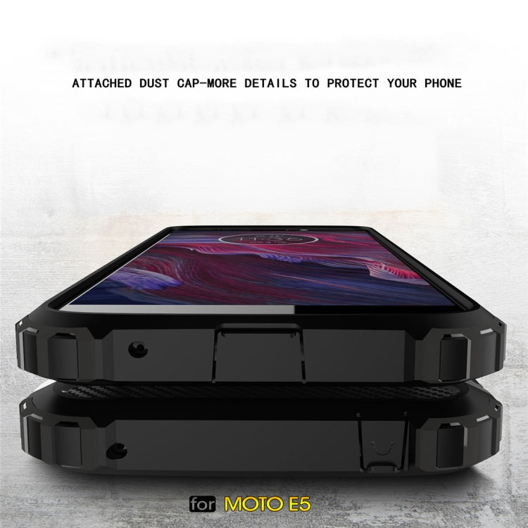 Magic Armor TPU + PC Combination Case for MOTO E5