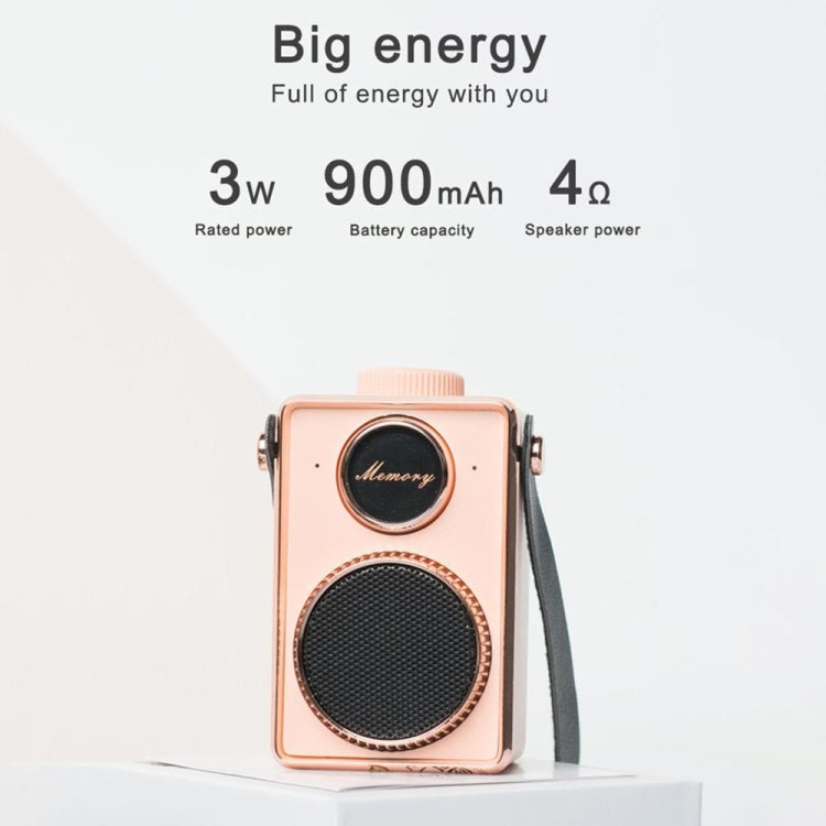 CM-3 Retro Super Bass Mini Portable Speaker Usb Handfree Small Music Speaker Mp3 Player With Microphone