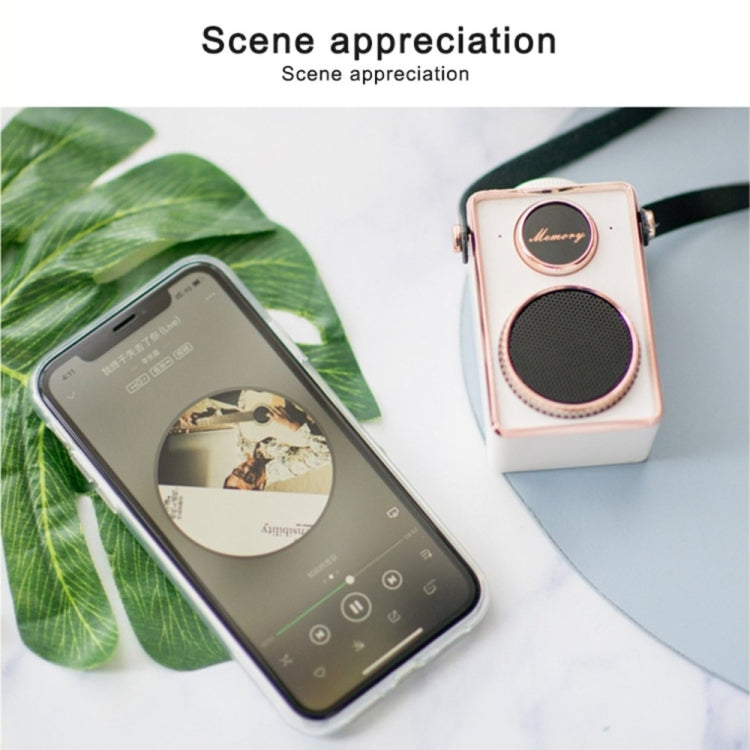 CM-3 Retro Super Bass Mini Portable Speaker Usb Handfree Small Music Speaker Mp3 Player With Microphone