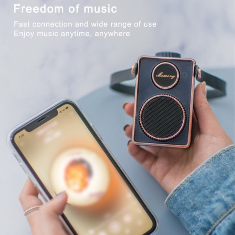 CM-3 Retro Super Bass Mini Portable Speaker Usb Handfree Small Music Speaker Mp3 Player With Microphone