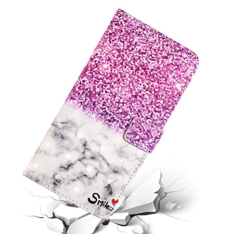 3D Painted Pattern Left and Right Open Holster, With Stand & Card Slot & Wallet For Galaxy S10